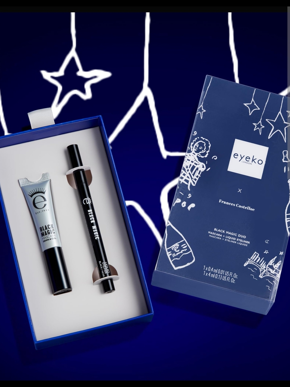 Eyeko Black Magic Duo Mascara + Liquid Eyeliner Set - NIB